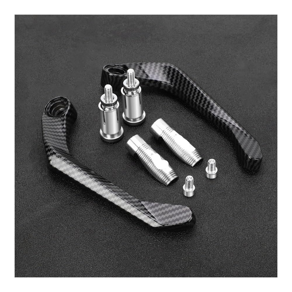 Bhouty Silver With L Hand Guard Lever Protector Motorcycle Handlebar Brake Clutch Levers Protector Guard Handle Bar For Cb400sf Cb400x Cb500 Cb500f Cb500x Cb400f