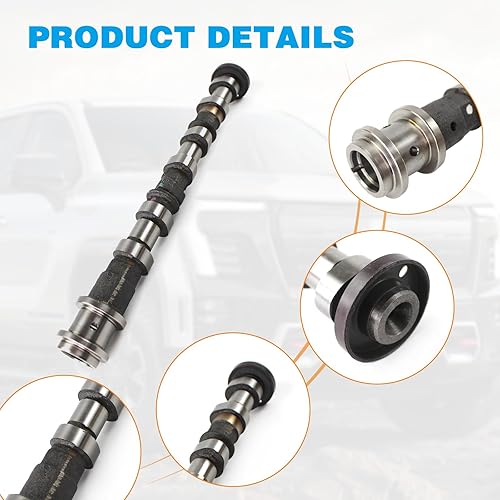 Miniatura 4 de FIWARY Árbol de levas del motor lado izquierdo para Cheysler 300C Voyager Dodge Ram Charger 3.6L Reemplazar OE 5184379AG