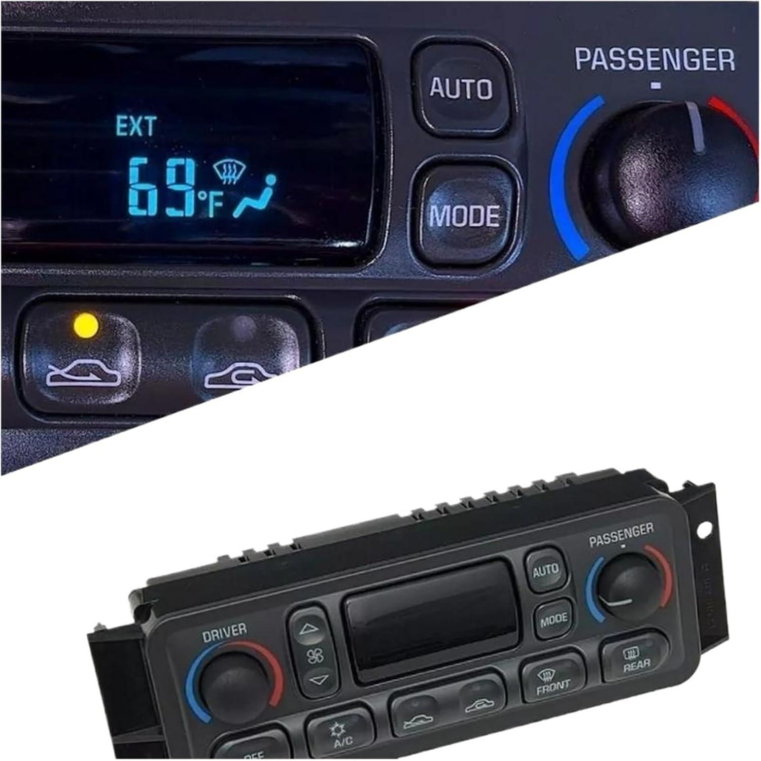 ac control C63D Climate Control 09352181 16256018 16254311 1626603 10345293 C5 Heat Climate Control Module Replacement ac control panel