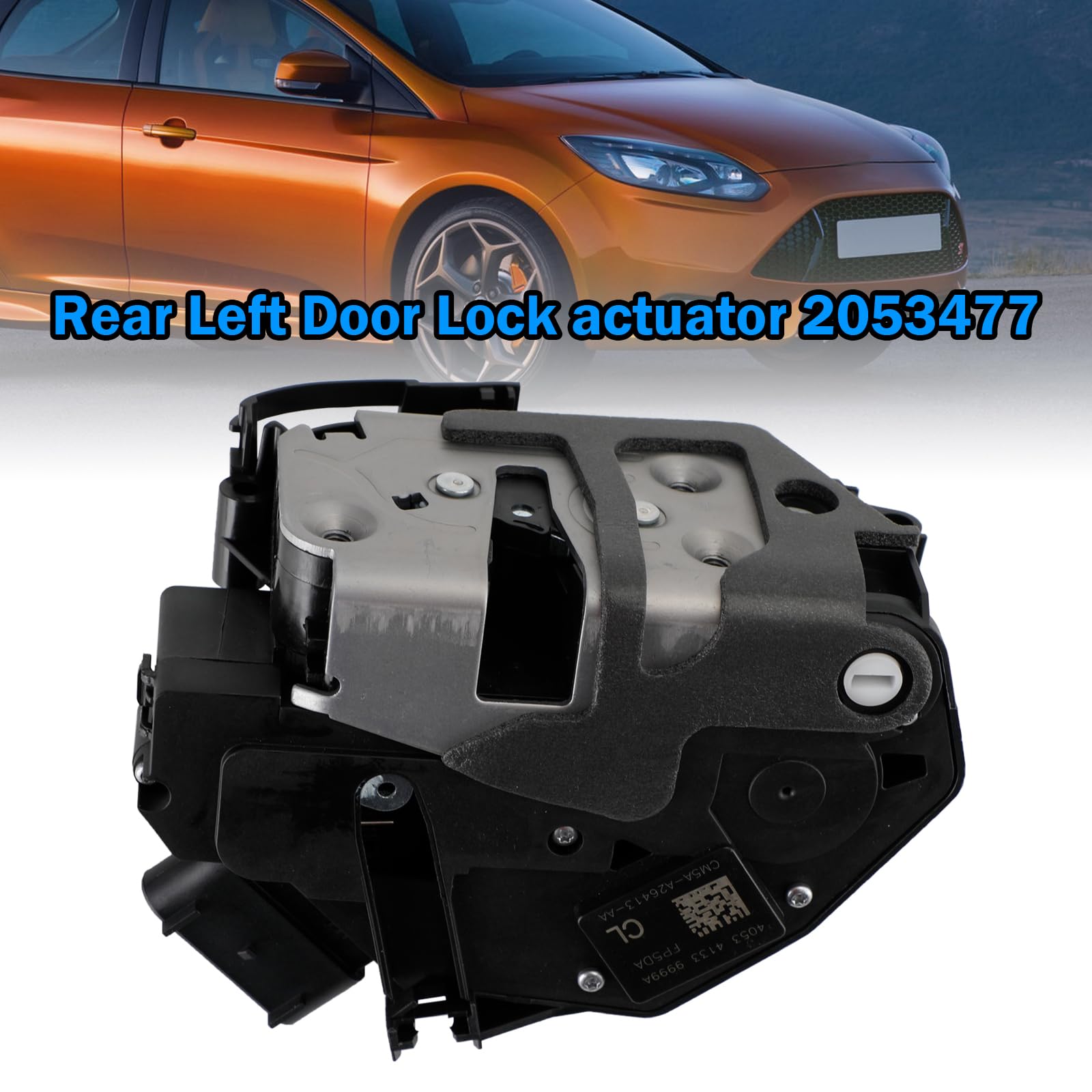 Topteng Attuatore Serratura Porta Posteriore Sinistra 2053477 Adatto per Ford Fiesta VI 1.0 1.4 1.5 1.6