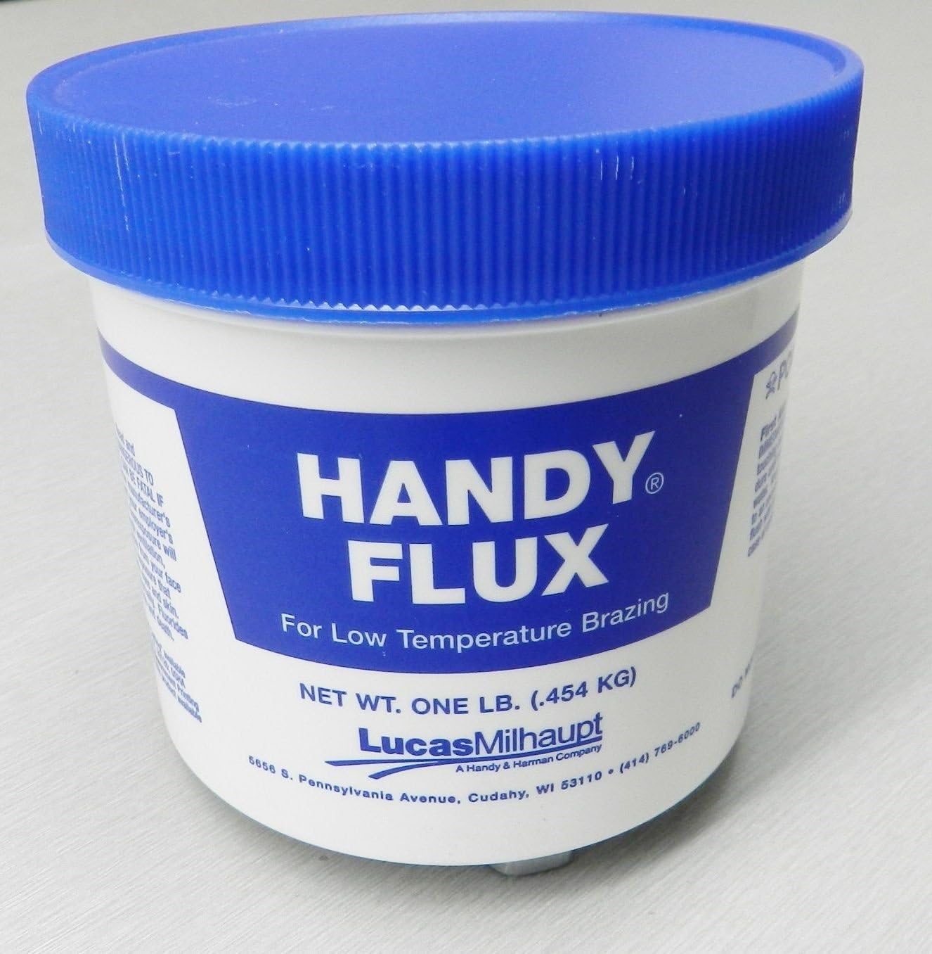 HANDY FLUX PASTE 1 POUND LRG JAR SOLDERING BRAZING JEWELRY MAKING