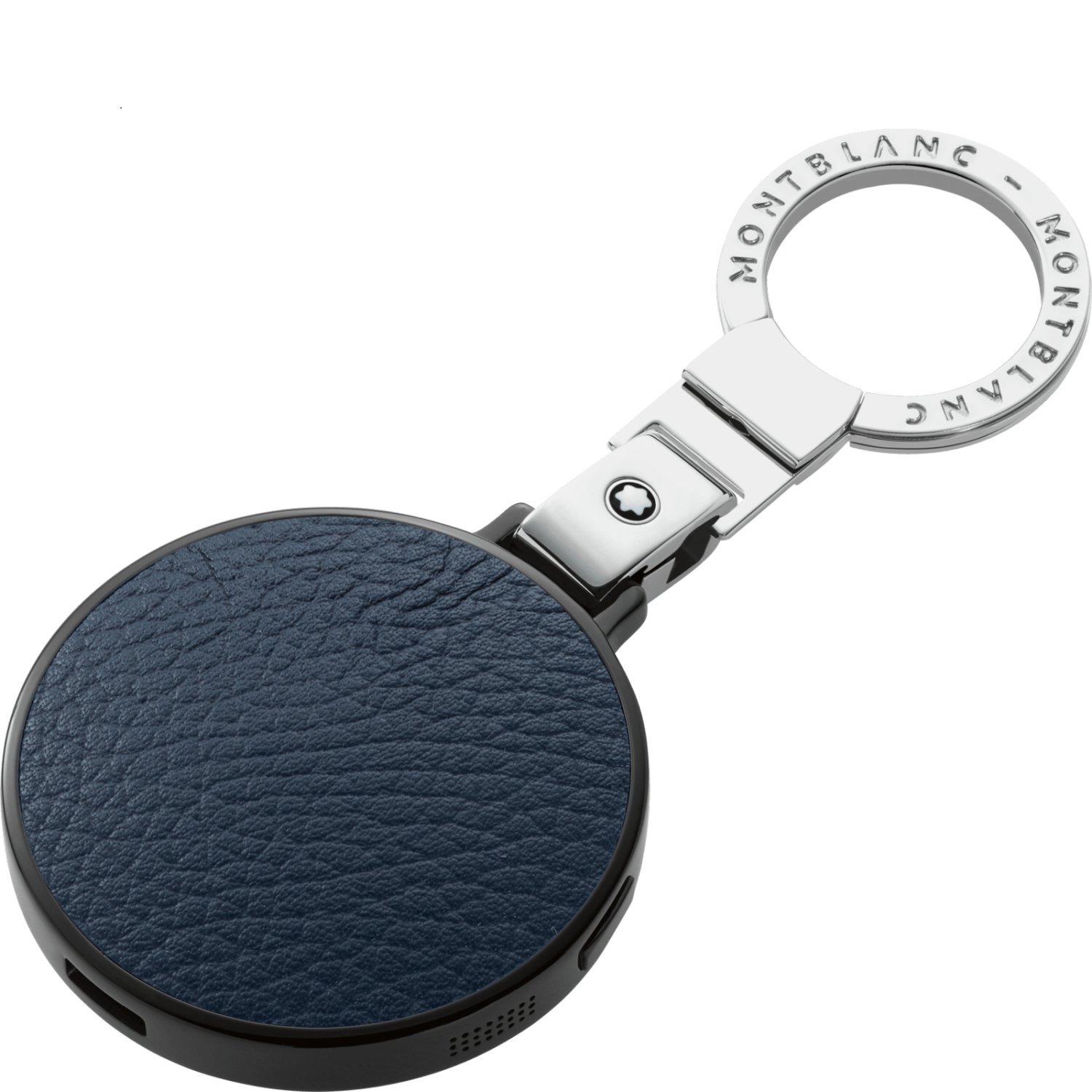 MONT BLANC バーガンディ キーホルダー Montblanc Mont Blanc Blue Soft Grain Leather MEISTERSTUCK Security