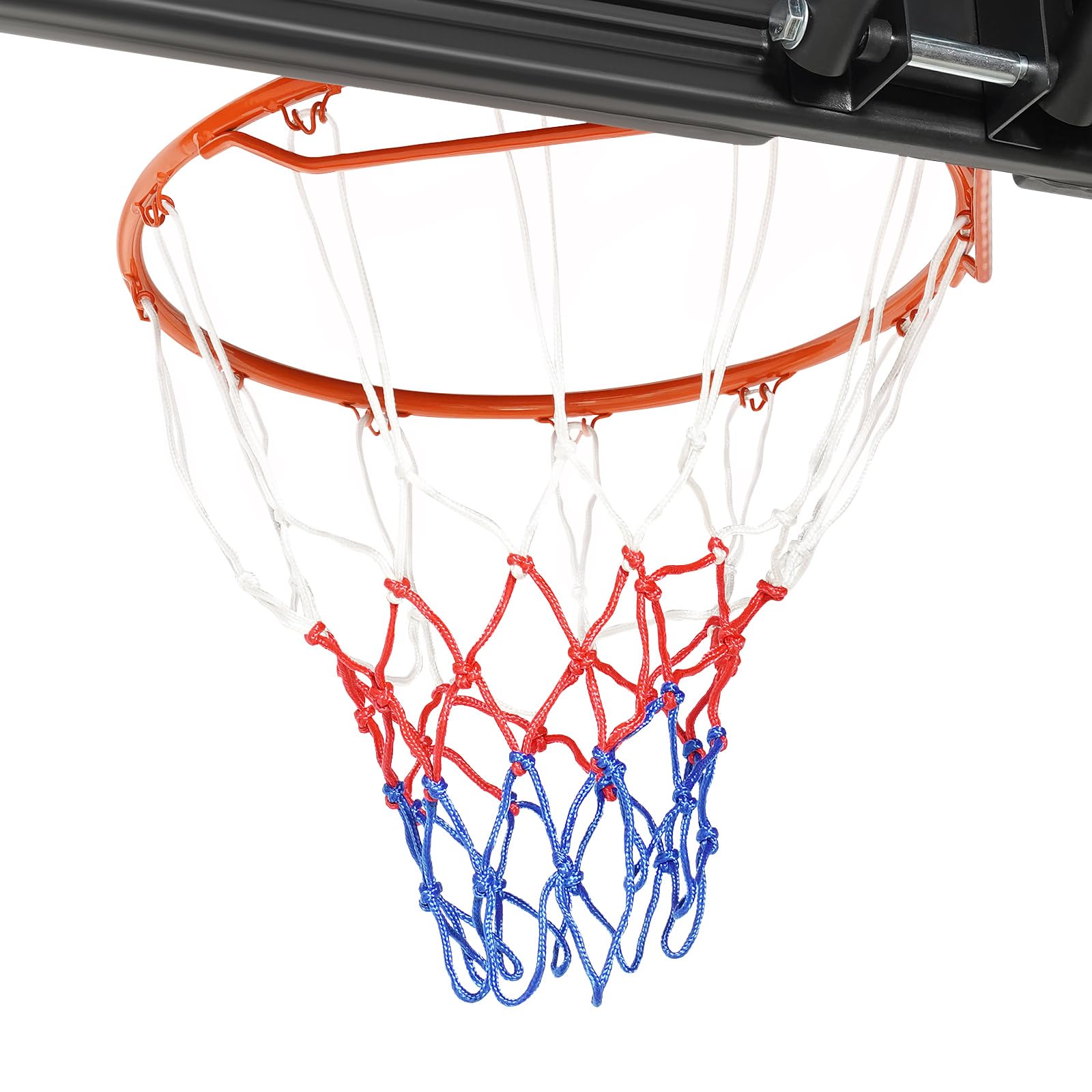 Canestro da basket per esterni, regolabile in altezza, 1,7-3,05 m, supporto