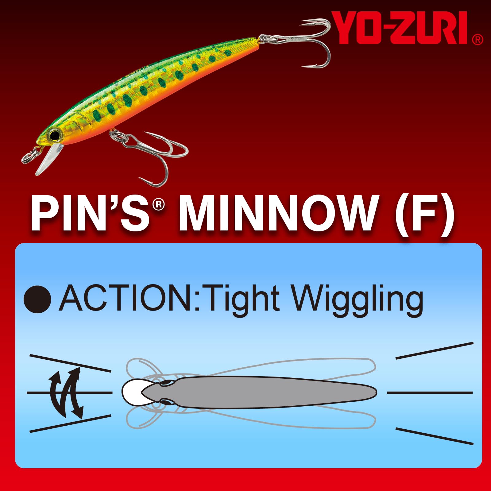 Yori♡ Yo-Zuri R1154-CPYP Bull Pop Floating Lure, Pearl Yellow Pink