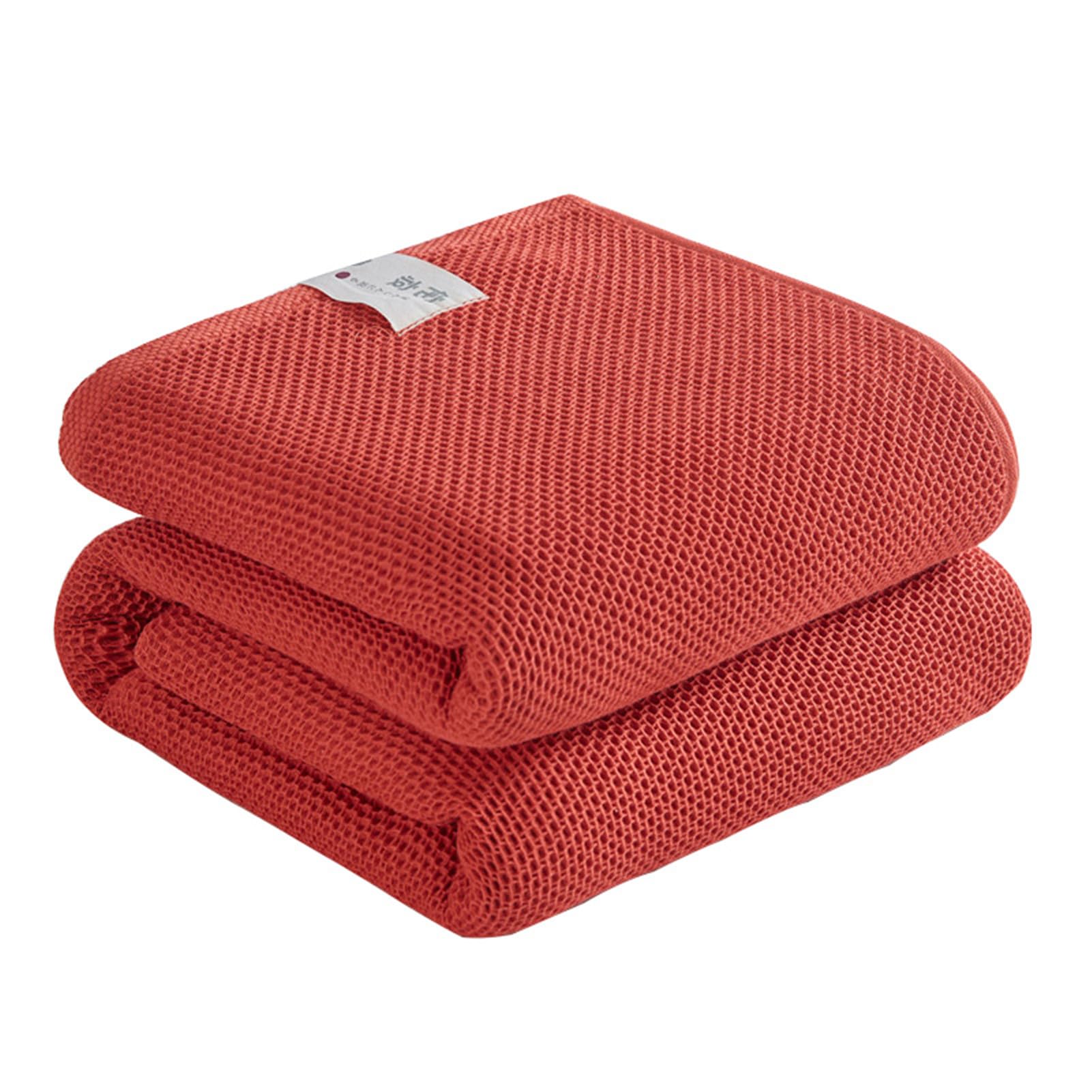 Couverture en coton nid d'abeille antistatique pour éliminer les allergies et la sueur nocturne