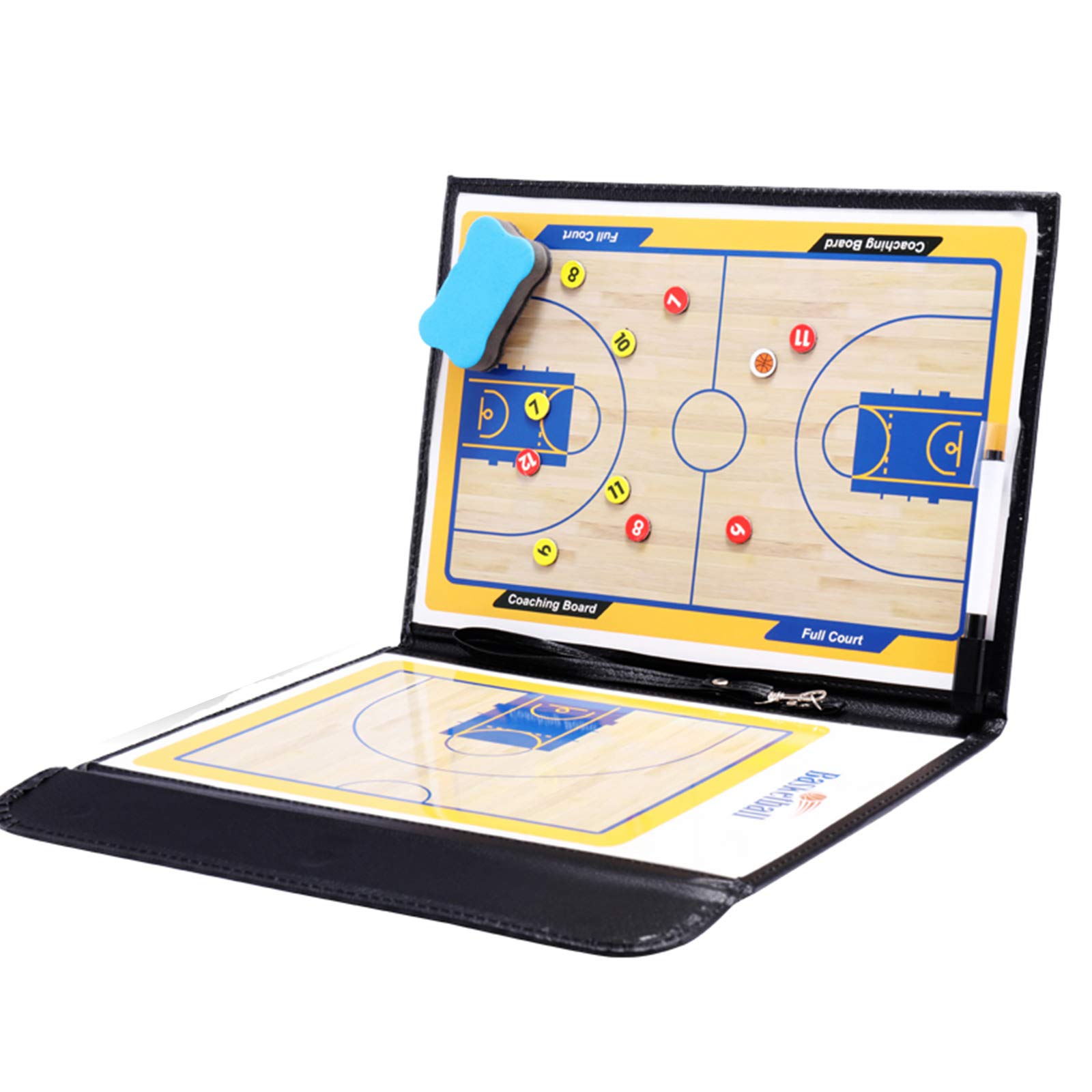 Panneau tactique de basket-ball demi-terrain effaçable avec marqueur JKGHK
