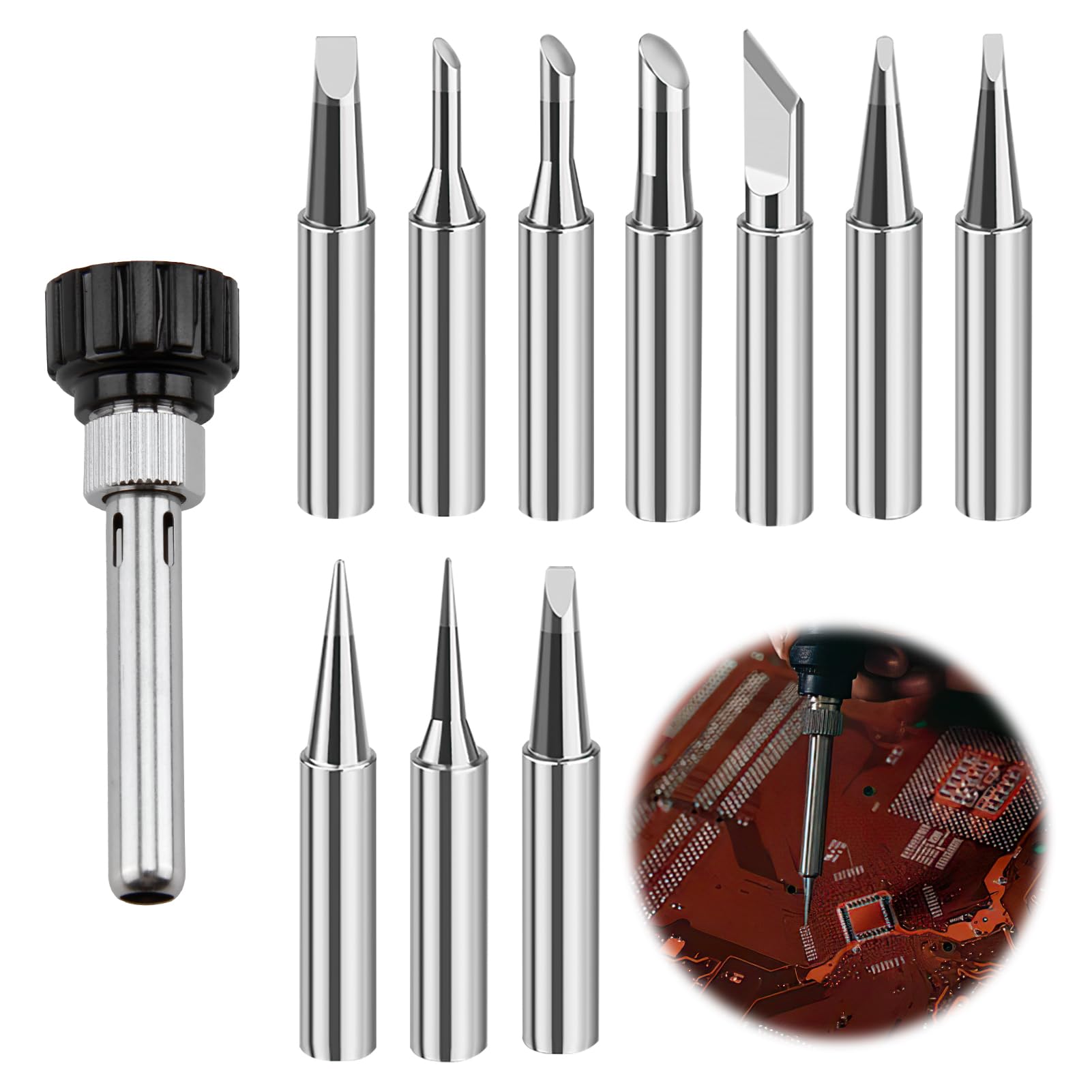 Punta Per Saldatore Ricambio Da 5 Pezzi 40 Punta - Foto 9