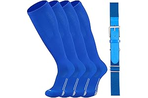 YOOPER Youth Baseball Socks and Belt