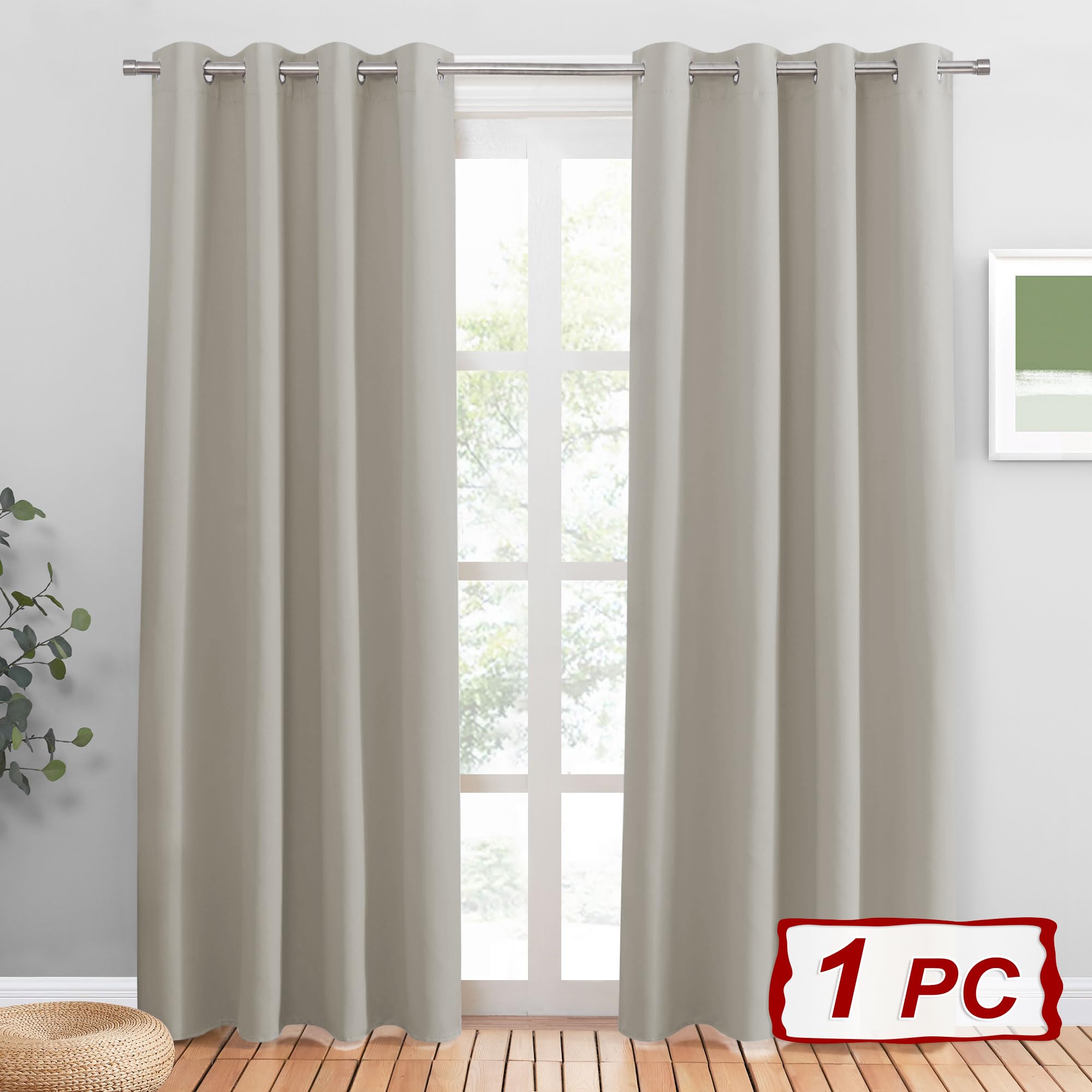 PONY DANCE Thermal Blackout Curtain - Image 2