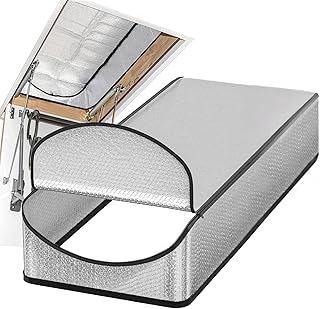 Dachbodentreppe Isolierung Dachluke Isolierung Dachbodentreppen Abdeckung mit Reißverschluss 138x63.5x28cm Dachboden Treppe Zelt Isolierabdeckung