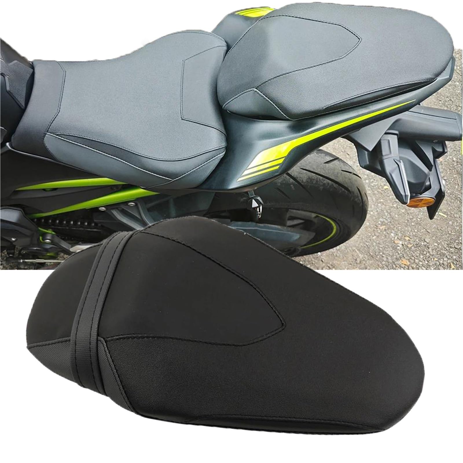 Funda asiento trasero Kawasaki Z900 2017 2018 2019 2020 2021 2022 2023 2024 8