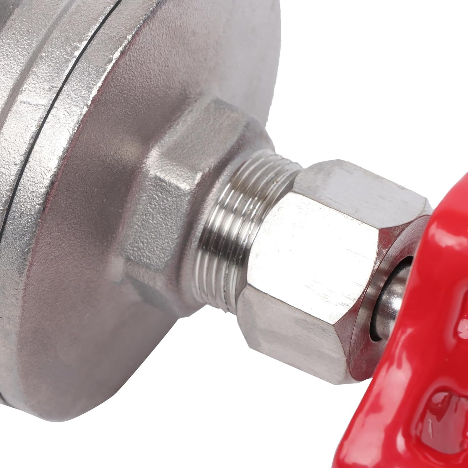 Stainless Steel DN50 Gate Valve 2 Inch NPT Thread, Industrial Full Port Design, for Water, Oil, line Systems