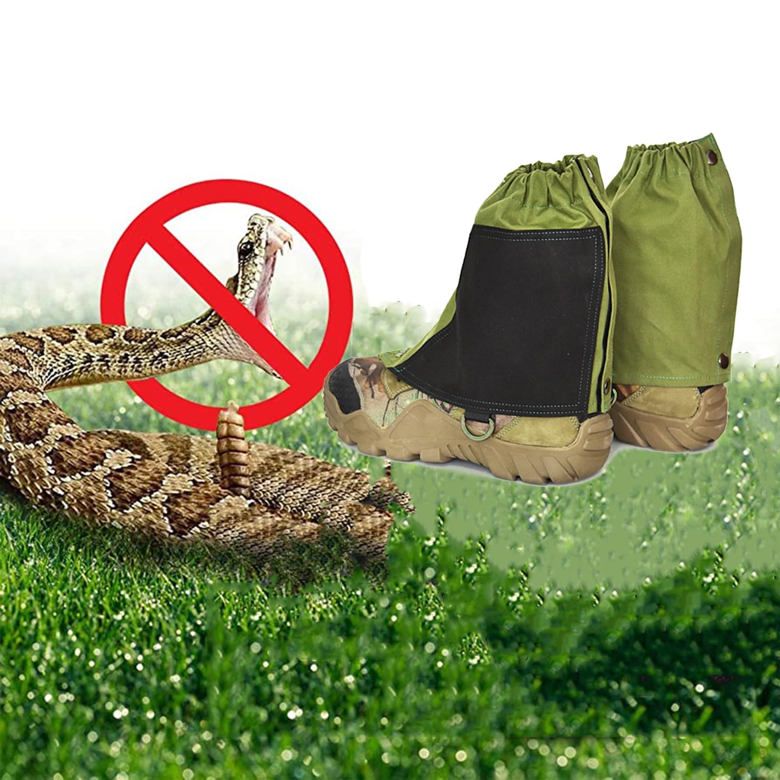 Polainas For Piernas,Leggings Protección Contra Mordeduras De Serpiente,Polainas For Nieve Caminar Escalada Polainas Actividad Al Aire Libre Cubierta For Piernas Proteger For Adultos Hombres Mujeres