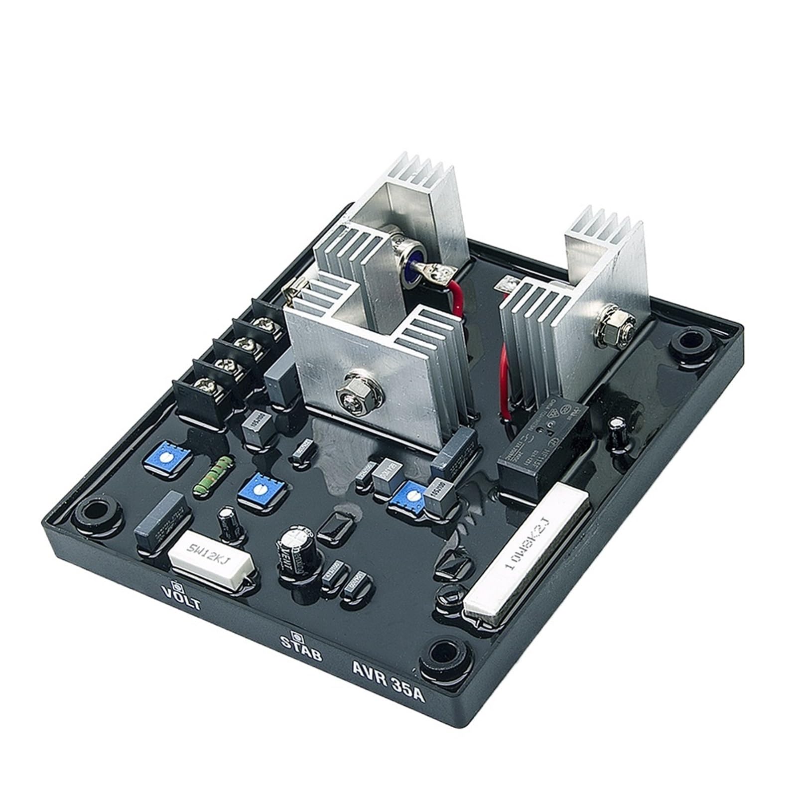 CBRBLCIUL Automatic Voltage Regulator and Stabilizer for Generator AVR 35 A, A, Pow50A 30 A, for Brushless Alternator, Spare Parts 50/60 Hz(35A)