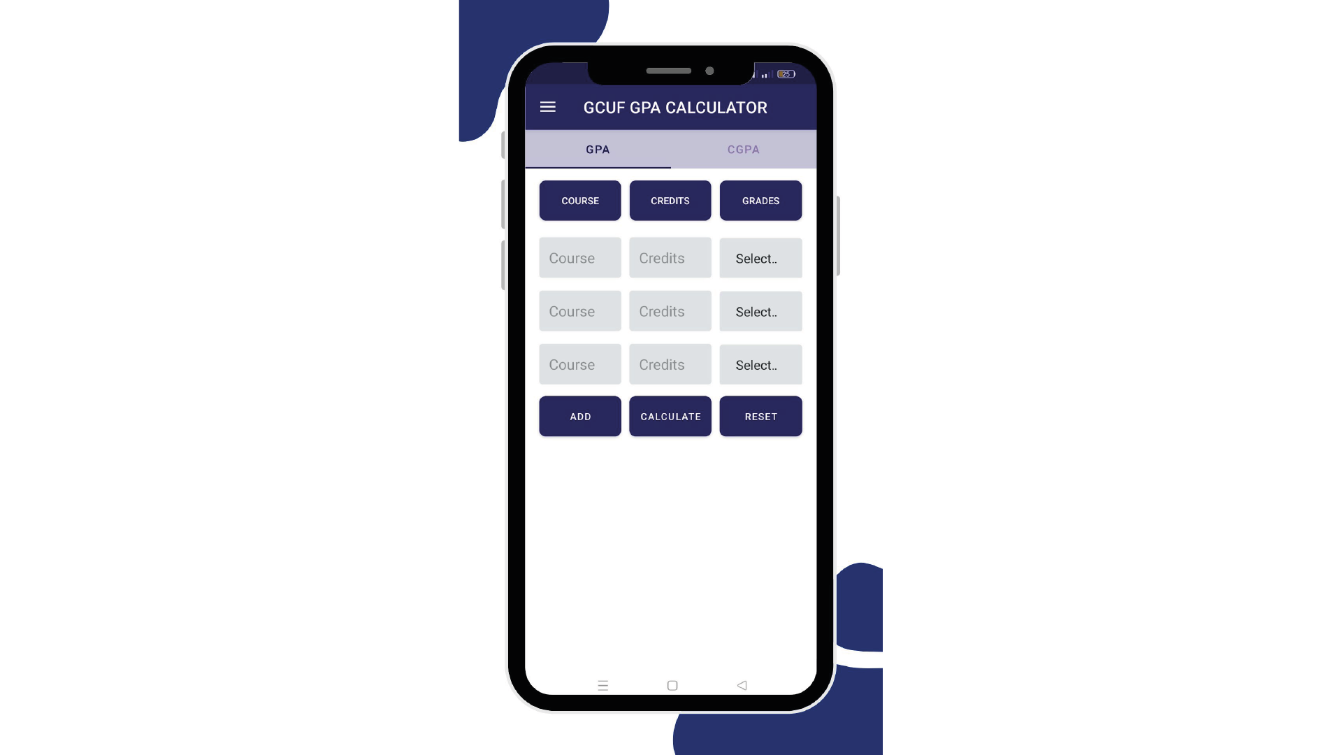 GCUF GPA/CGPA Calculator - App on Amazon Appstore