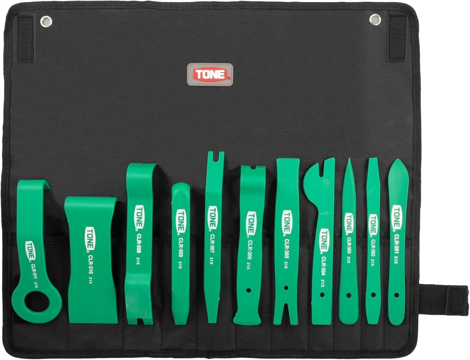 Tone CLR3011S Clip Remover Set 11 Piece Auto Trim Removal Tool Kit Japan