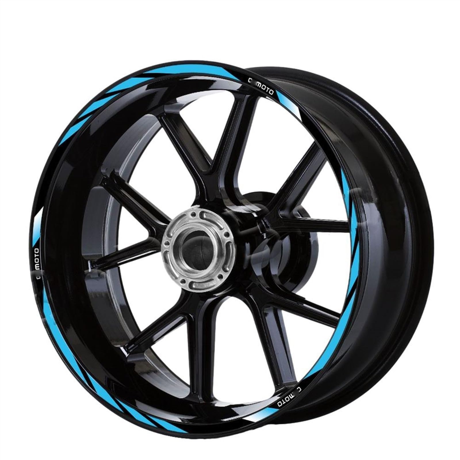 Applique for 650 for ADVENTURA MT 400GT 650NK 400NK 300NK 250NK 150NK Motorcycle Wheel Sticker Rim Decal Stripe(A3,A)