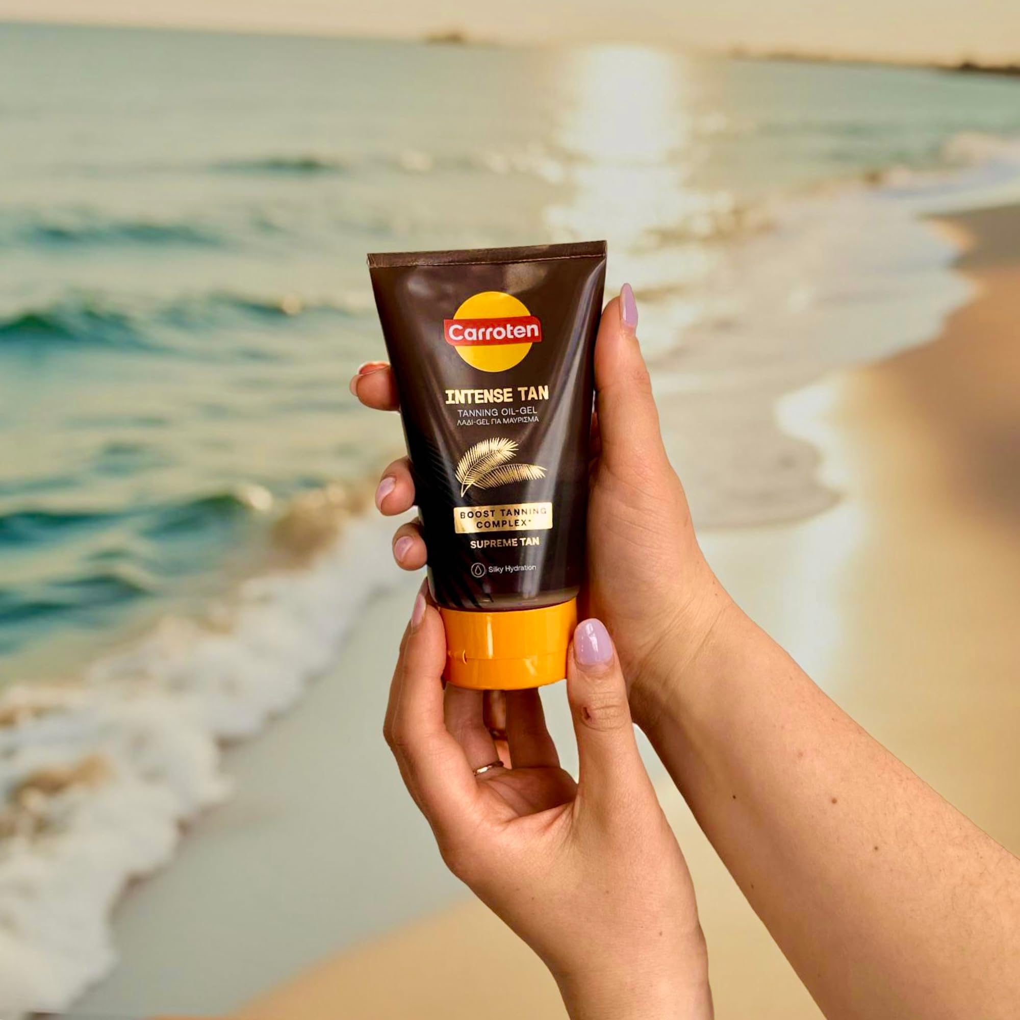 Carroten Tanning Oil Gel Intensive 150 ml - Acceleratore di Abbronzatura con Olio di Cocco e Vitamine A ed E - Carotten Olio Gel Abbronzante per Un'abbronzatura Veloce
