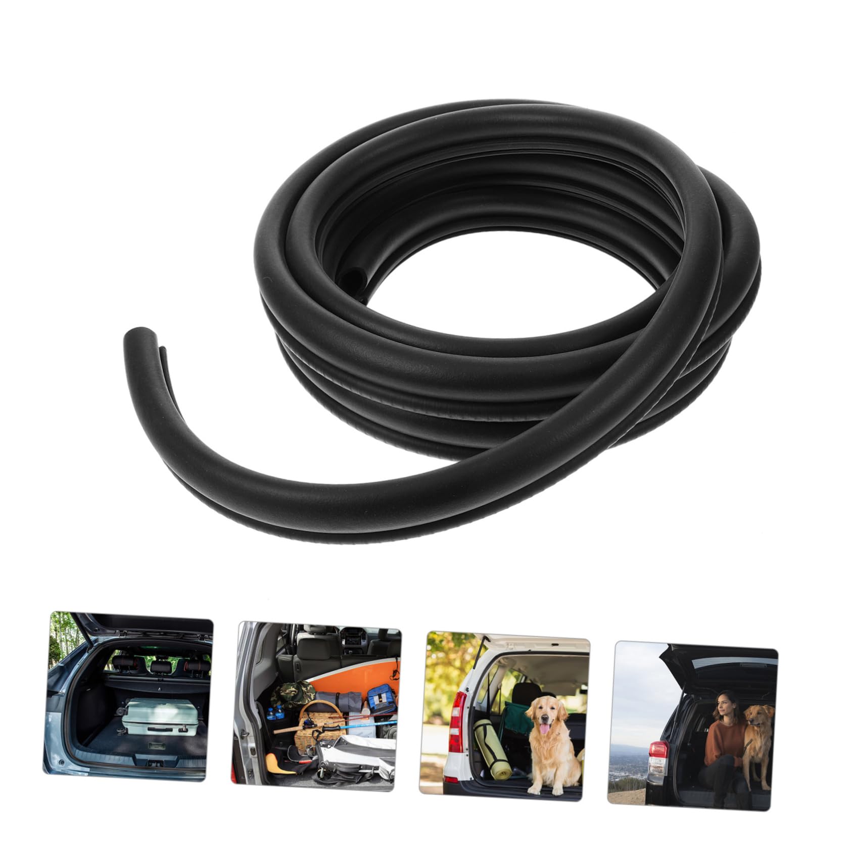 Luxshiny Tira De Sellado para Automóvil Burlete De Puerta Protector De Bordes De Puerta para Reparar Fugas Ventanas De Coche Metros De Longitud Material De Goma Fácil De Instalar