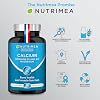 Calcium Supplement - Magnesium, Vitamin D3 and K2 Formula - 90 Vegetarian Capsules - Easy to Swallow - Daily Mineral Formula - French Expertise - Nutrimea