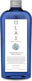 Alcohol-Free Mouthwash with Marine Bio-Active Complex - Oral Hygiene Support Mouth Rinse - Natural Formula Promotes Strong Teeth & Helps Reduce Gum Irritation & Plaque Build-Up (237 ml)