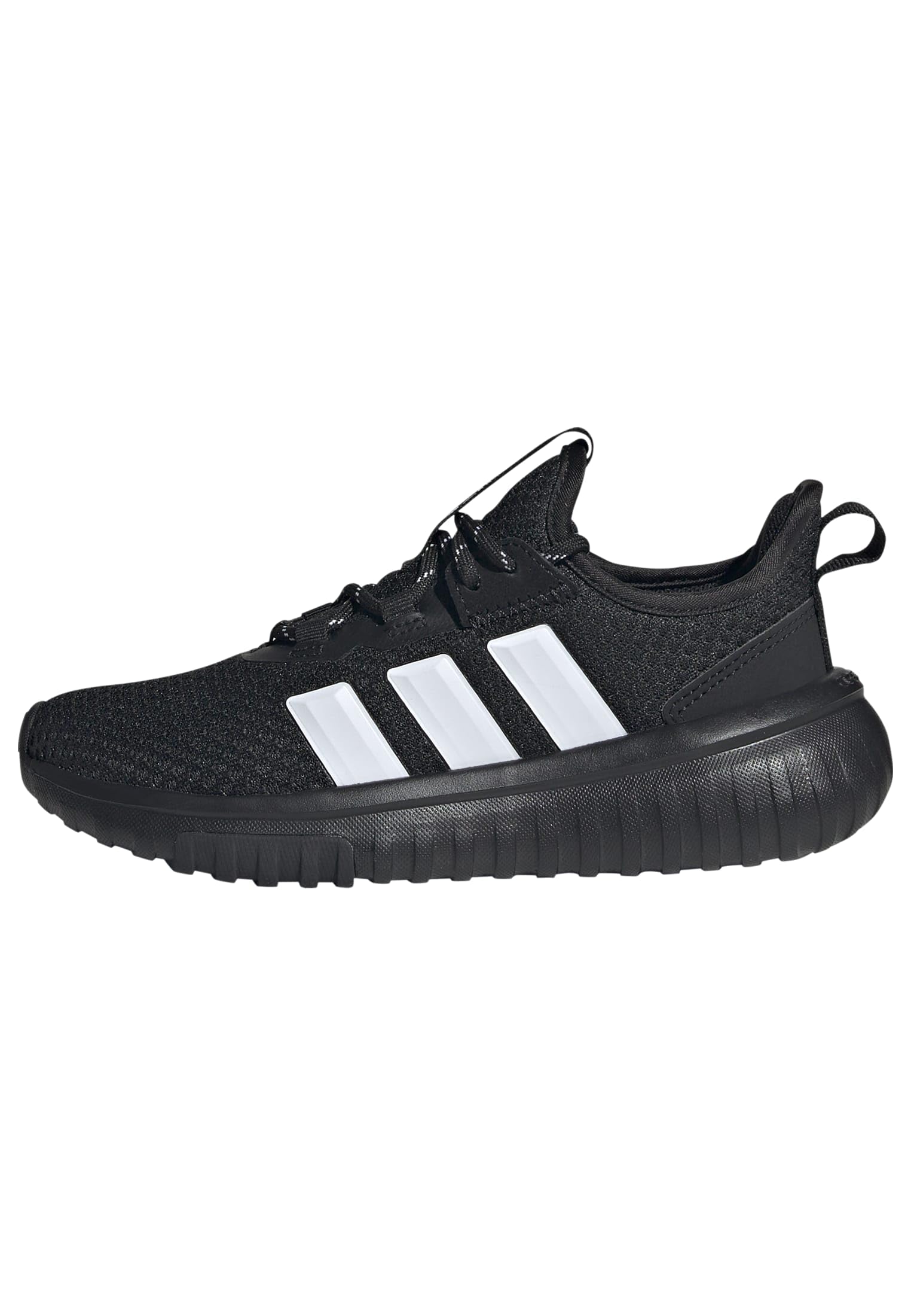 adidas Unisex Kids Kaptir 4.0 Kids Shoes, Core Black/FTWR White/Core Black, 3 UK