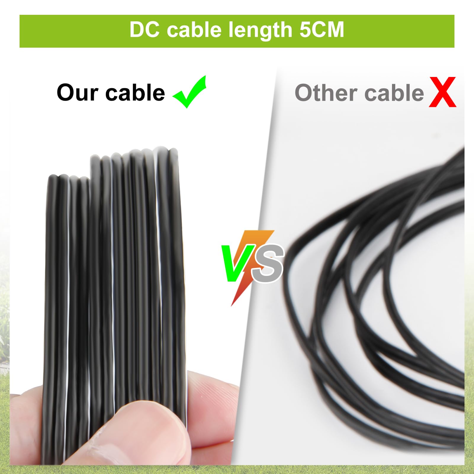 Cable transformador de 5 m de baja tensión compatible con Gardena Robotic R38Li, R40Li, R80Li, Sileno City, Sileno+ R100Li, robot cortacésped Husqvarna Automower 105 305 310