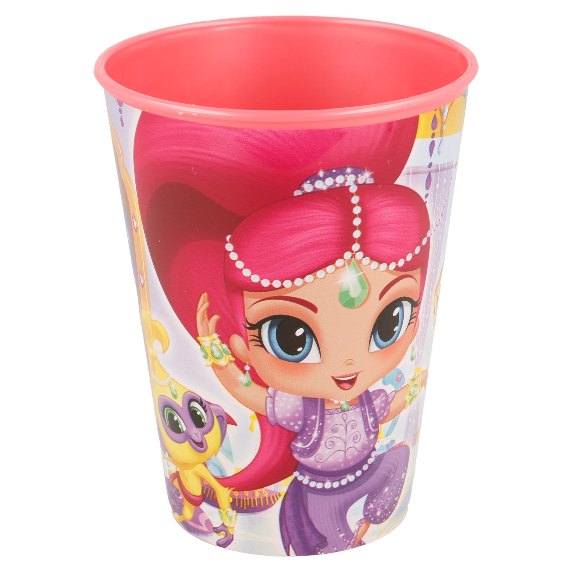 SET SANDWICHERA + VASO CON CAÑA SHIMMER AND SHINE DE KIDS - JUGUETES PANRE