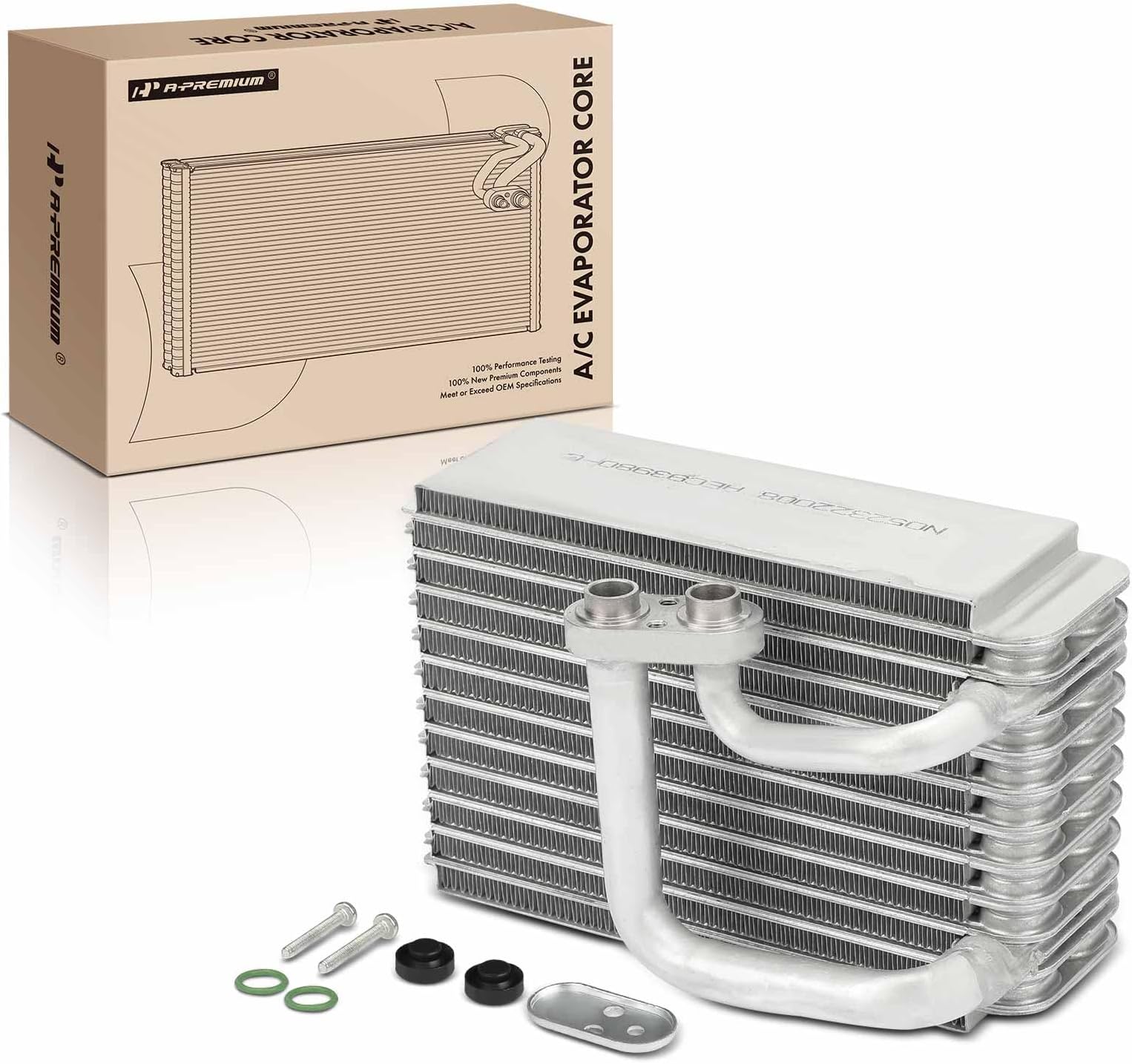 A-Premium Rear A/C Evaporator Core with Pressing Plate Compatible with Suzuki XL-7 XL7 2002 2004 2005 2006, Replace# 9540066D00, 9541054J20