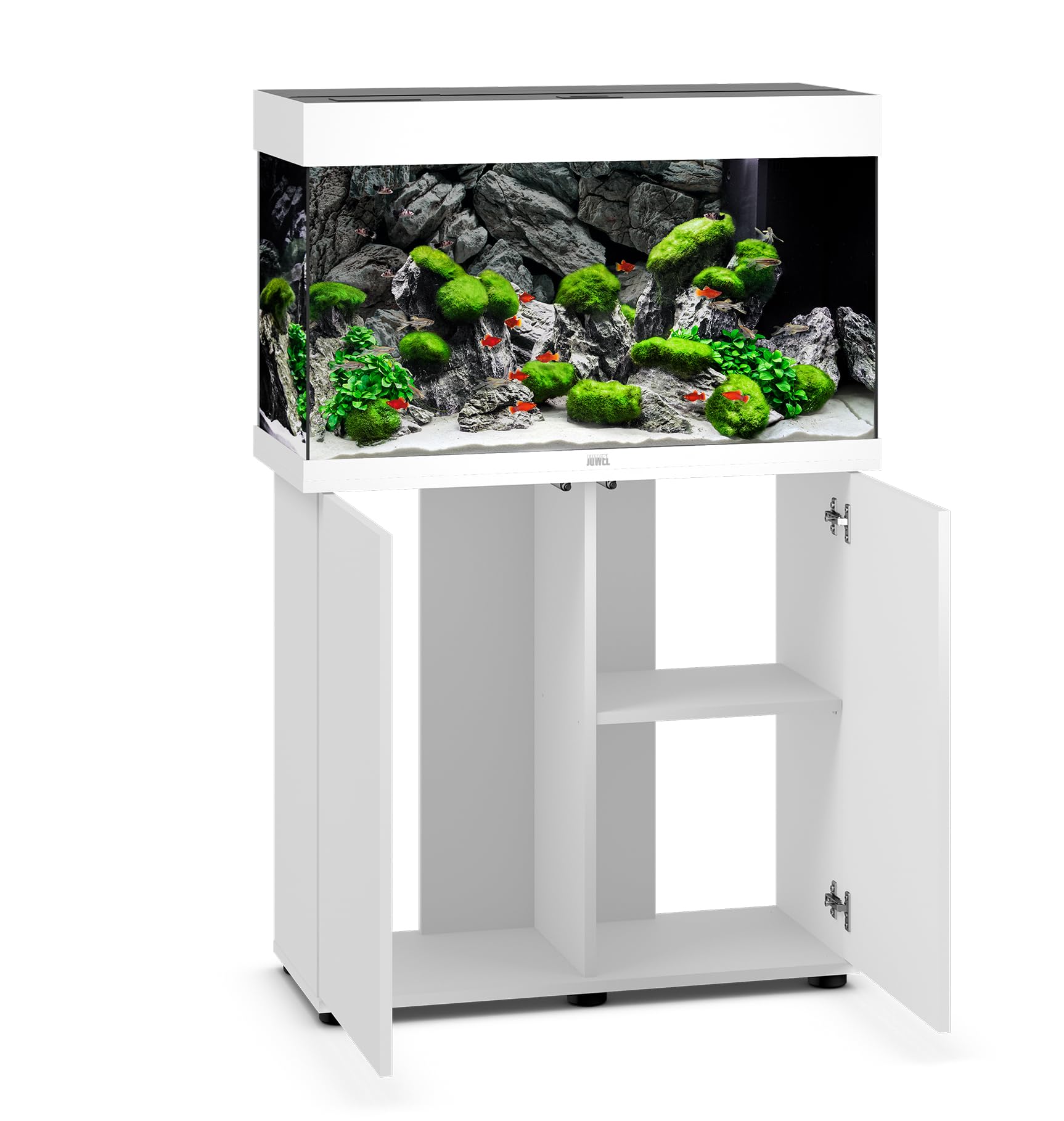 JUWEL Aquarium Rio 125 Kombination Weiss Premium-Bundle