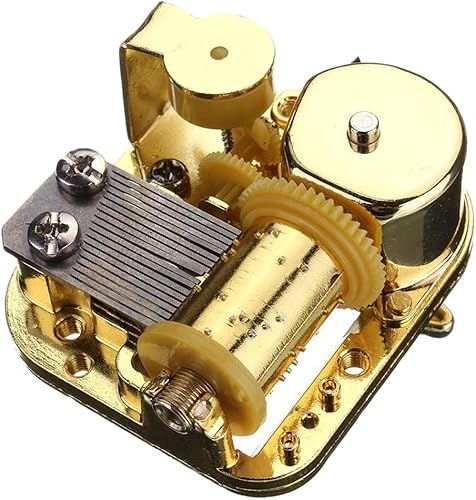 Miniatura 2 de Movimiento de mecanismo musical de 18 notas para caja de música DIY, Fur Elise, movimiento de música de oro mecánico