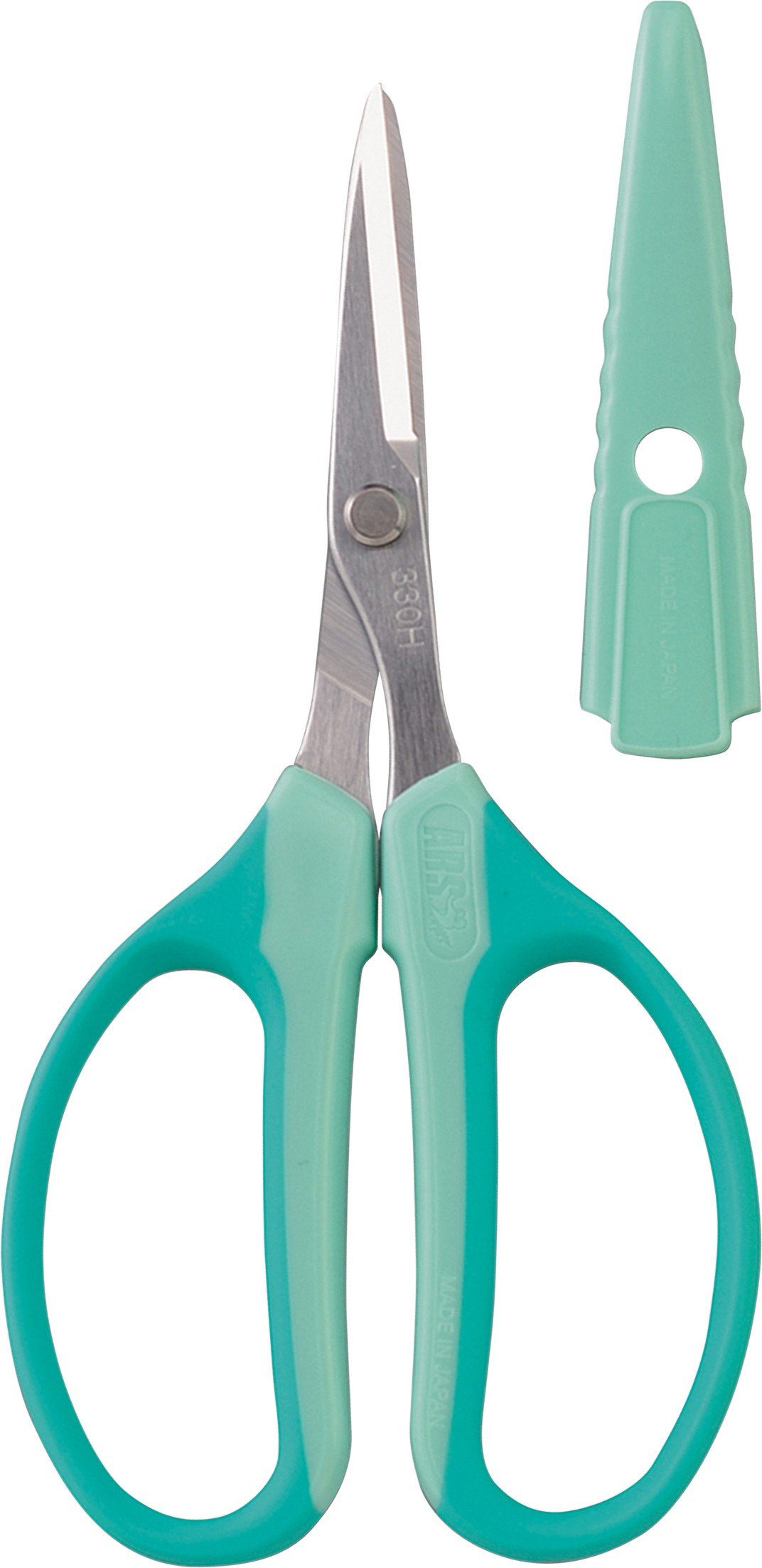 ARS330hn-g Craft Choki Scissors Stainless Steel Blade Made in Japan Green