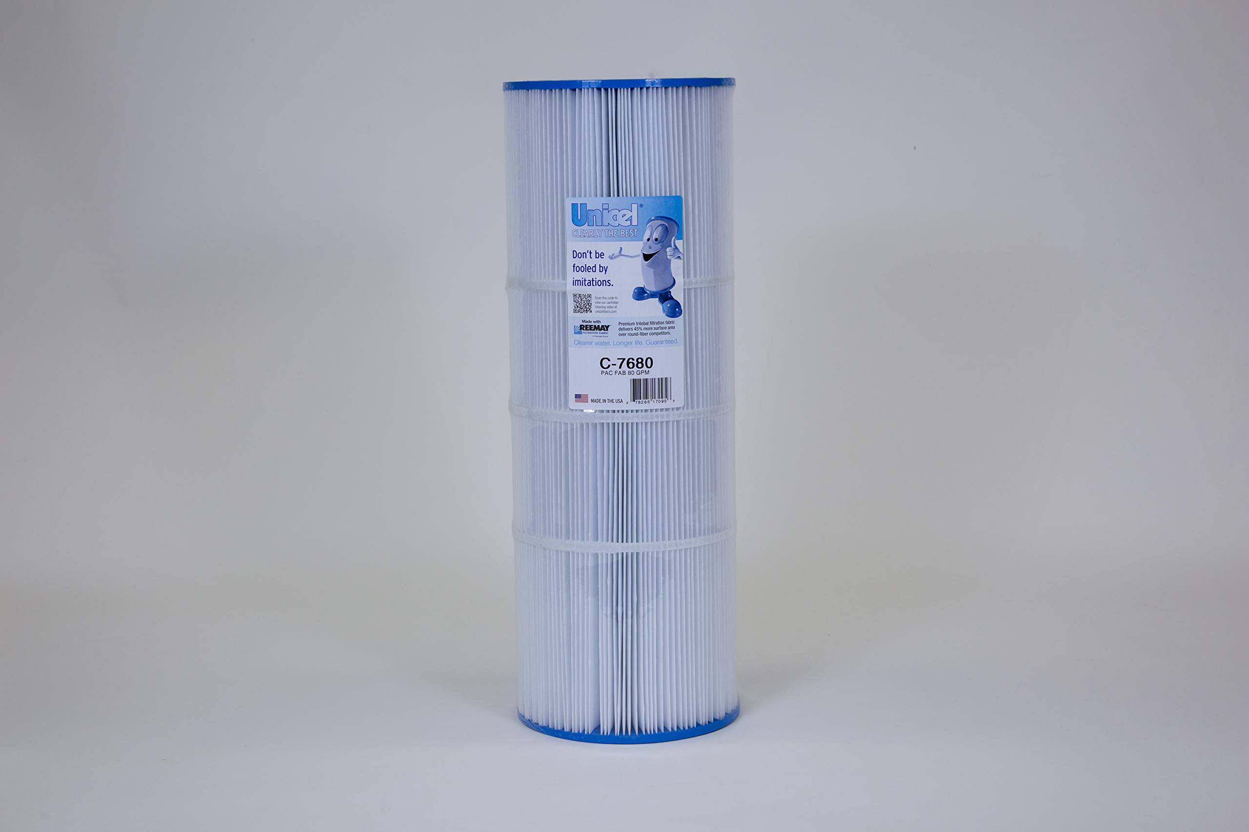 Unicel C-7680 Replacement Filter Cartridge for 80 Gpm Pac-fab,White