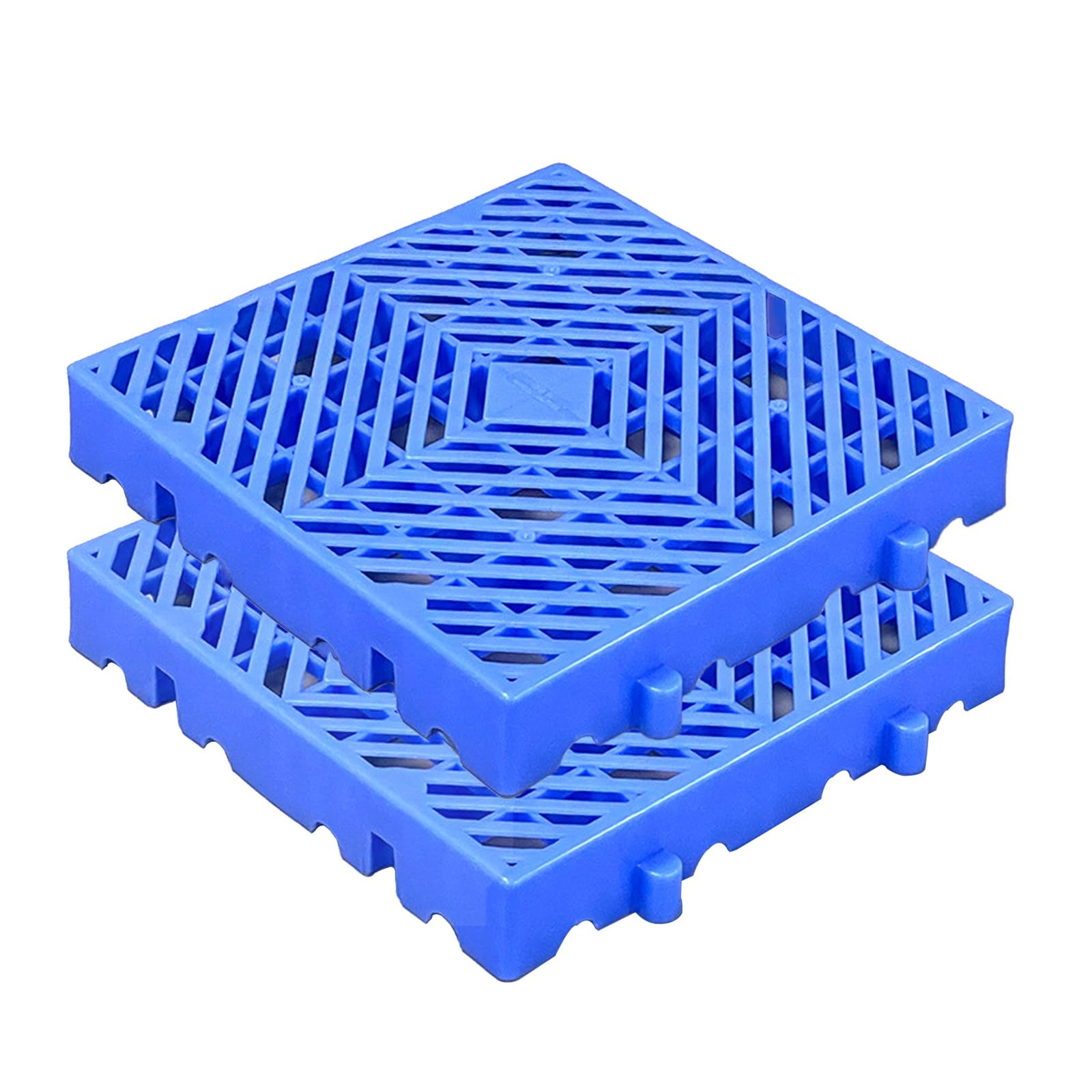 Pallet in plastica, impermeabile, traspirante, griglia per il pavimento, per riporre in cantina, giardino e patio, ideale per cucce e molto altro ancora