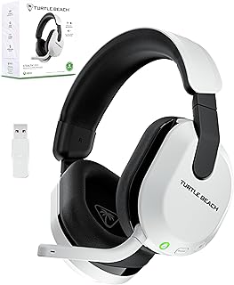 【APEX ALGSスポンサード】TURTLE BEACH ゲーミングヘッドセット Stealth 600 Gen3 XB マルチプラットフォーム ホワイト ワイヤレス 2.4GHz/Bluetooth 軽量 ヘッドホン 単一指向マイク Xbox公認 PC PS5/PS4 携帯型ゲーム スマホ Steam Deck 対応 ノイズキャンセリング 80時間持続 50mm ミュート【メーカー保証2年】