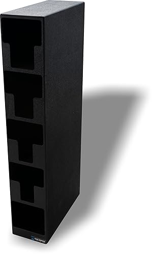 Miniatura 7 de San Jamar Lid and Straw Tower with 4 Lid Compartments and 1 Straw Compartment for Restaurants, Dining Halls, and Fast Food, Plastic, 30 x 5.5 x 13