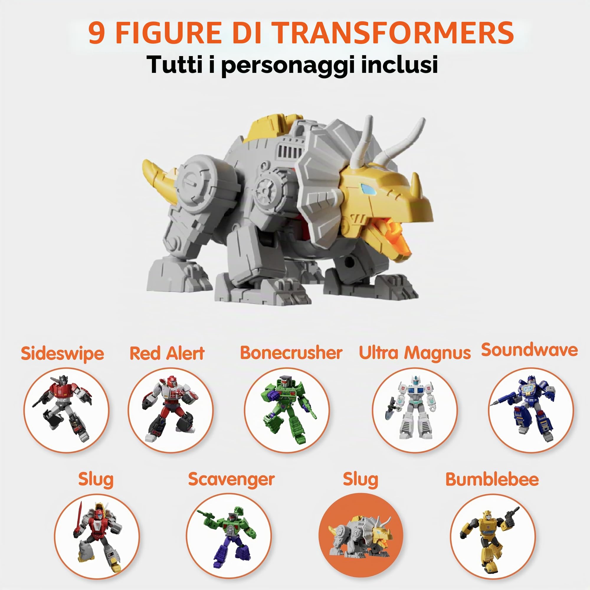 Blokees Figures - Transformers - Galaxy Version 03 - The Autobot Run