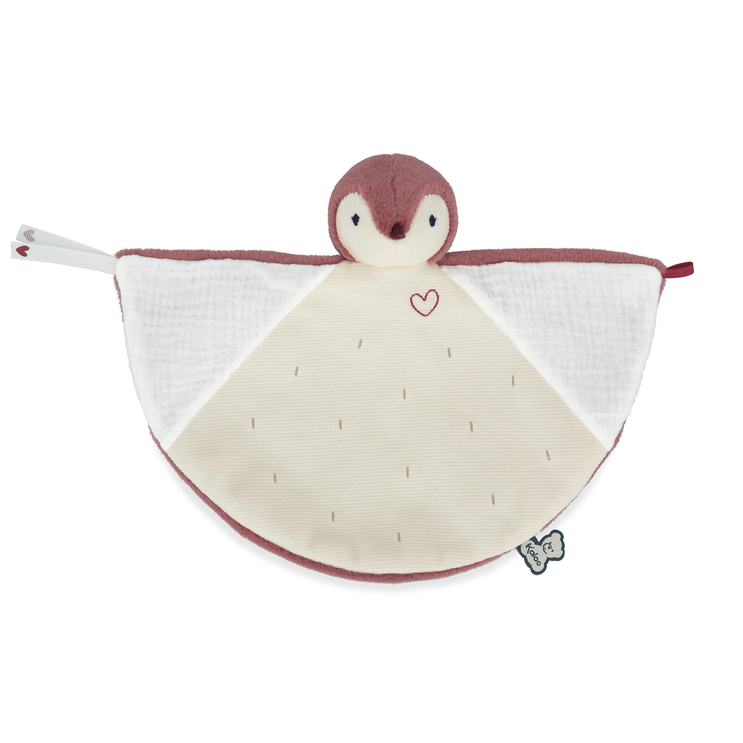 KALOO - Complices - Doudou Pinguino Rosa - Trattiene Gli Odori - 23 cm - dalla Nascita, K212007