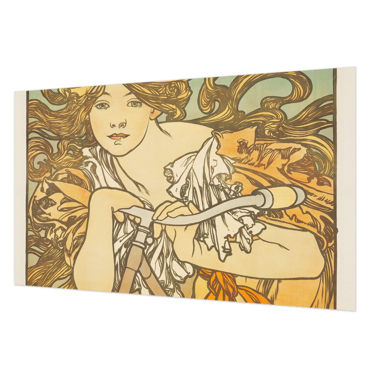 Papier peint intissé facile à nettoyer Tulup 416x254 cm avec colle incluse