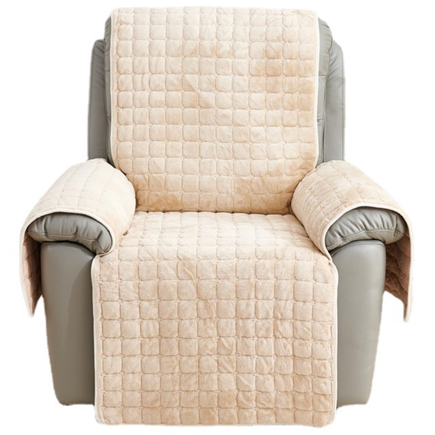 Protector de sofá para perros felpa 75x21 pulgadas funda sillón reclinable