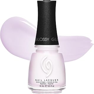 CG Nail Lacquer Rainbow – Sheer Iridescent Pink Nail Polish, Quick Dry, Chip Resistant, High Gloss Finish for Salon & DIY Manicure, 0.5 fl oz