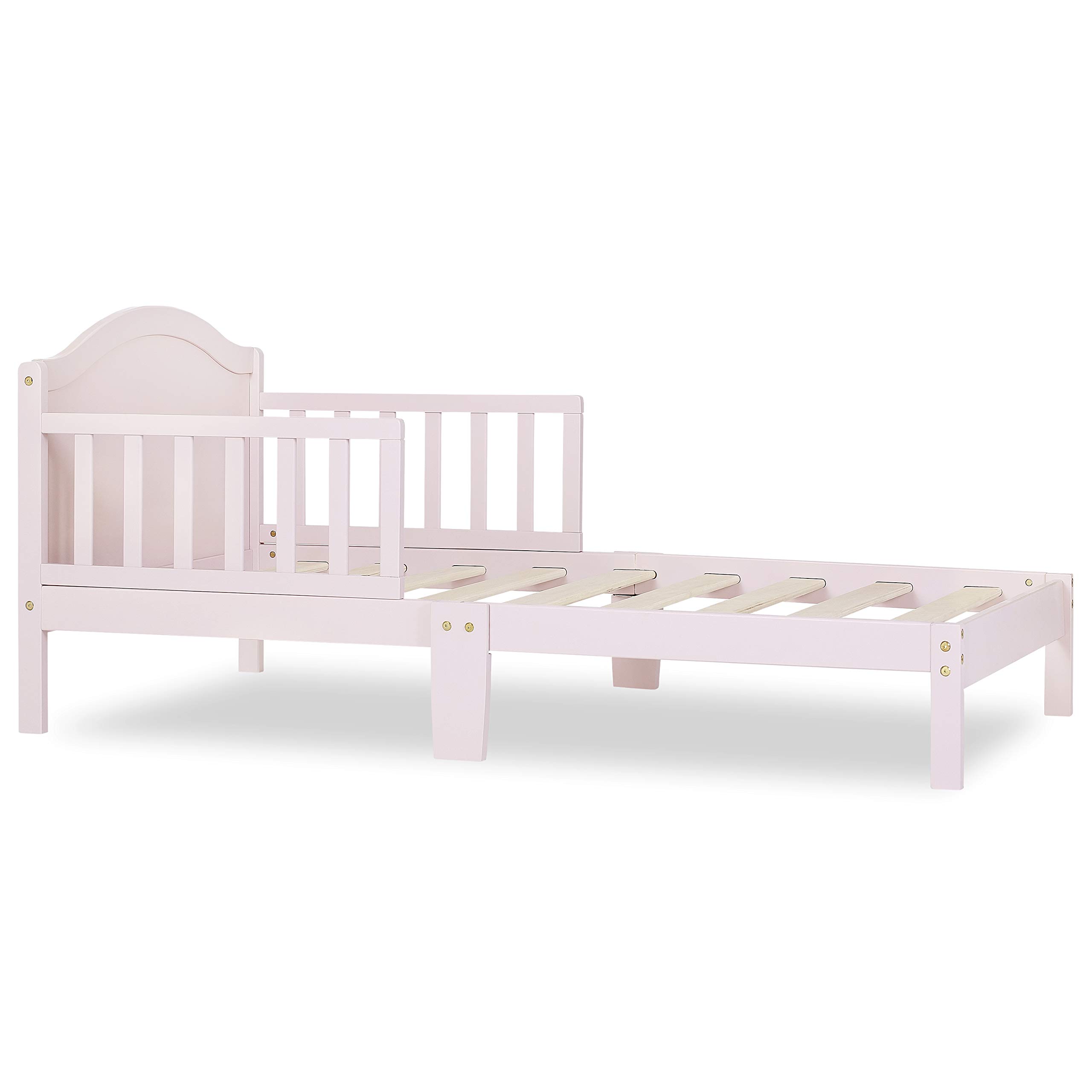 Dream On Me Sydney Toddler Bed in Blush Pink, Greenguard Gold Certified