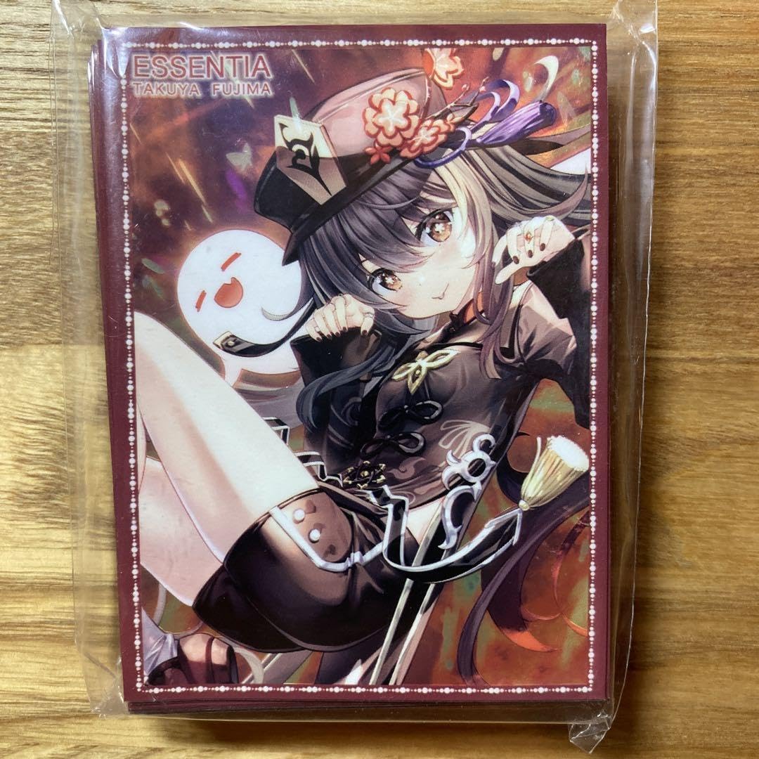 Amazon.co.jp: 胡桃 フータオ 原神 カード スリーブ 藤真拓哉 : 文房具