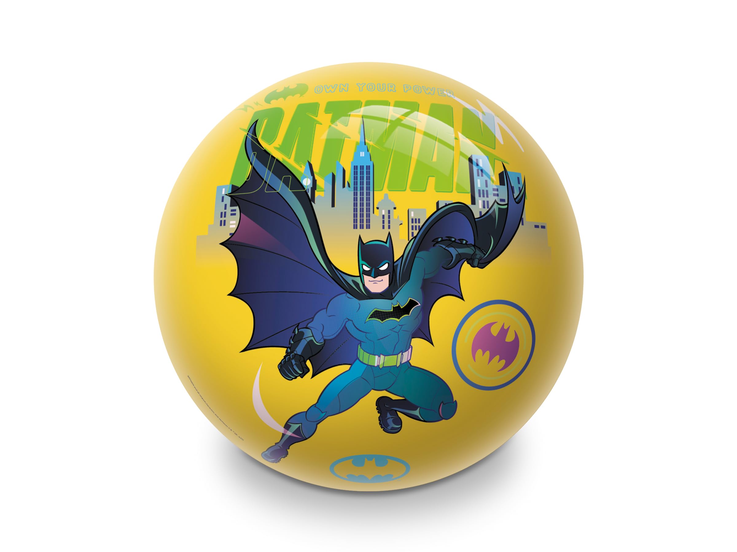 Mondo Toys – Ballon Batman 200 Mm – 110 G – Licence Officielle – Graphique Batman Jaune – Ballon Dégonflé – Pour Enfants, Foot, Loisirs, Intérieur/extérieur