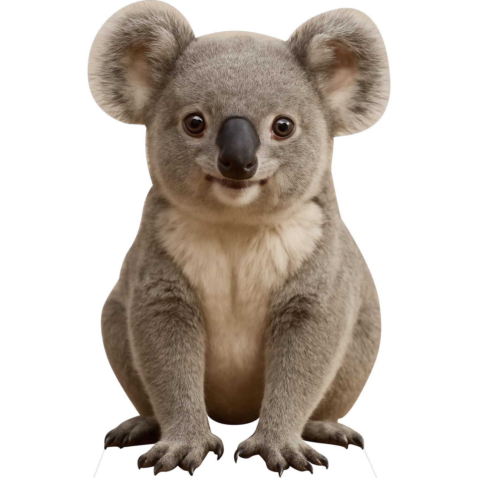 Koala Cardboard Cutout, 3FT Life Size, Animal Standup, 1 PC
