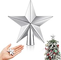 Vista 39 de Hanaive Estrella para la Copa del Árbol de Navidad Mini Estrella Pequeña para la Copa del Árbol para Árbol de Navidad Adornos de Estrella