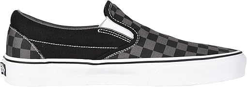 denim checkered vans