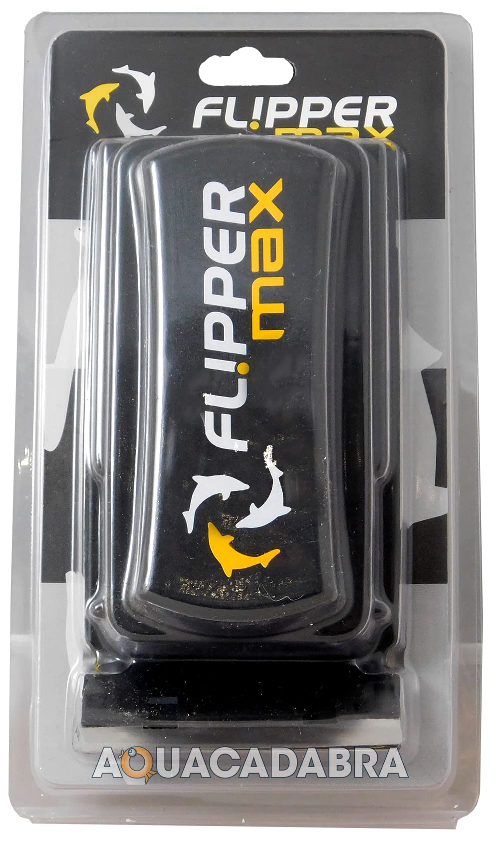 FL!PPER Flipper Cleaner Float - Limpiador magnético Flotante 2 en 1 para Cristales de Acuario, Tanque de Peces, Limpiador y raspador, Herramientas de Limpieza de acuarios, Tanque de Peces, MAX