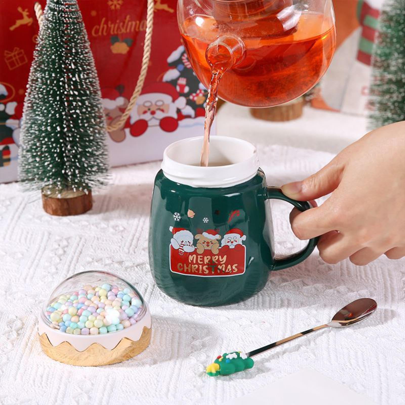 クリスマスポット&カップ