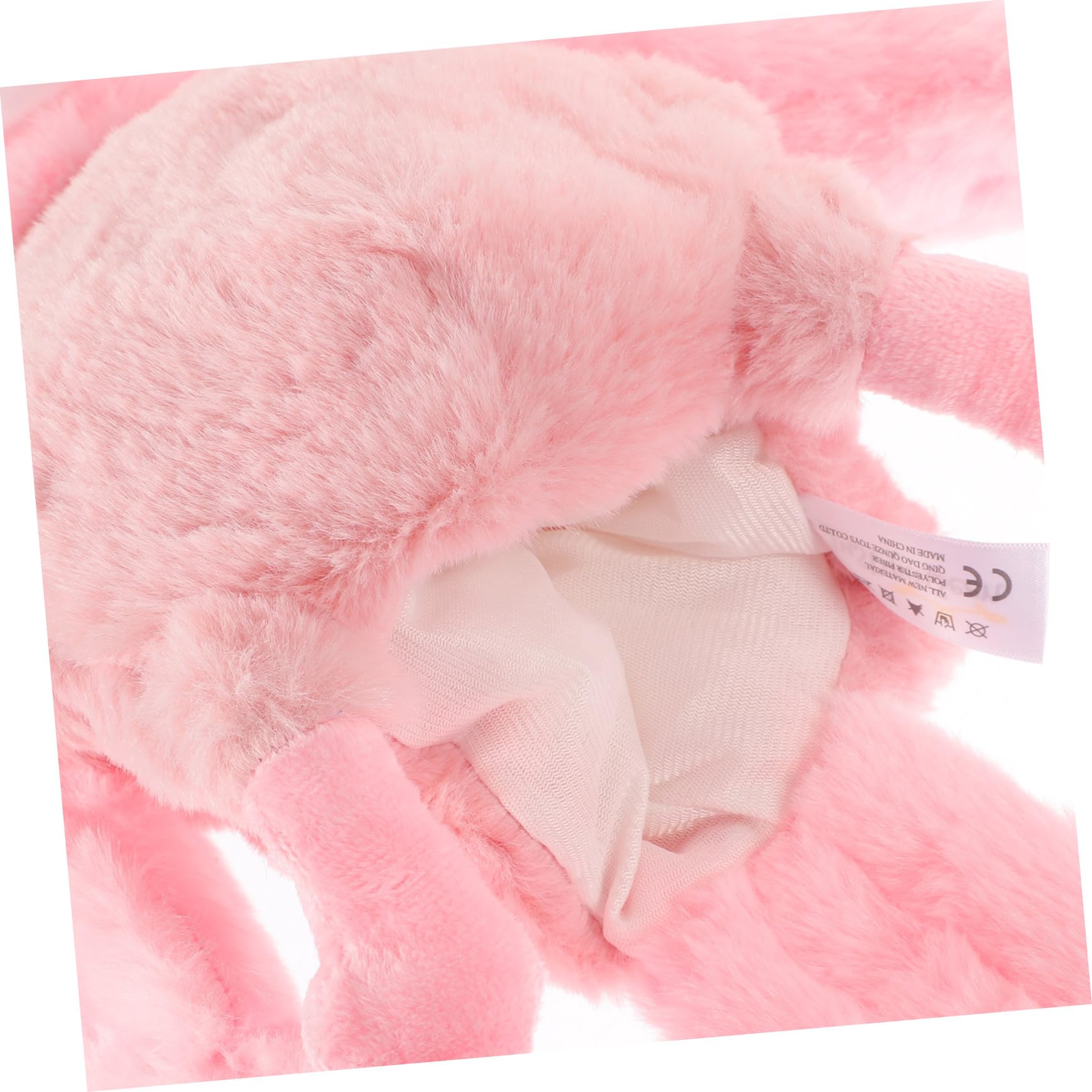 GALPADA Marionetta Mano in Peluche Flamingo Morbida e Lavabile Burattino per Racconti e Gioco Interattivo Giocattolo Educativo